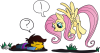 1039130__safe_fluttershy_crossover_undertale_frisk_artist-colon-ilovegir64.png