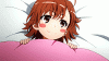 sleepy misaka.gif