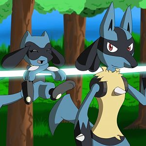 Riolu__s_ride_by_eeveelutionist-d4w4ufl