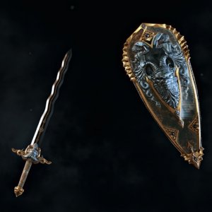 Does Irae Longsword and Kiteshield