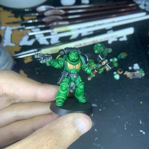 Mini 13: Primaris Intercessor: Salamander Chapter: Second Company