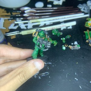 Mini 21: Primaris Intercessor: Salamander Chapter: Second Company