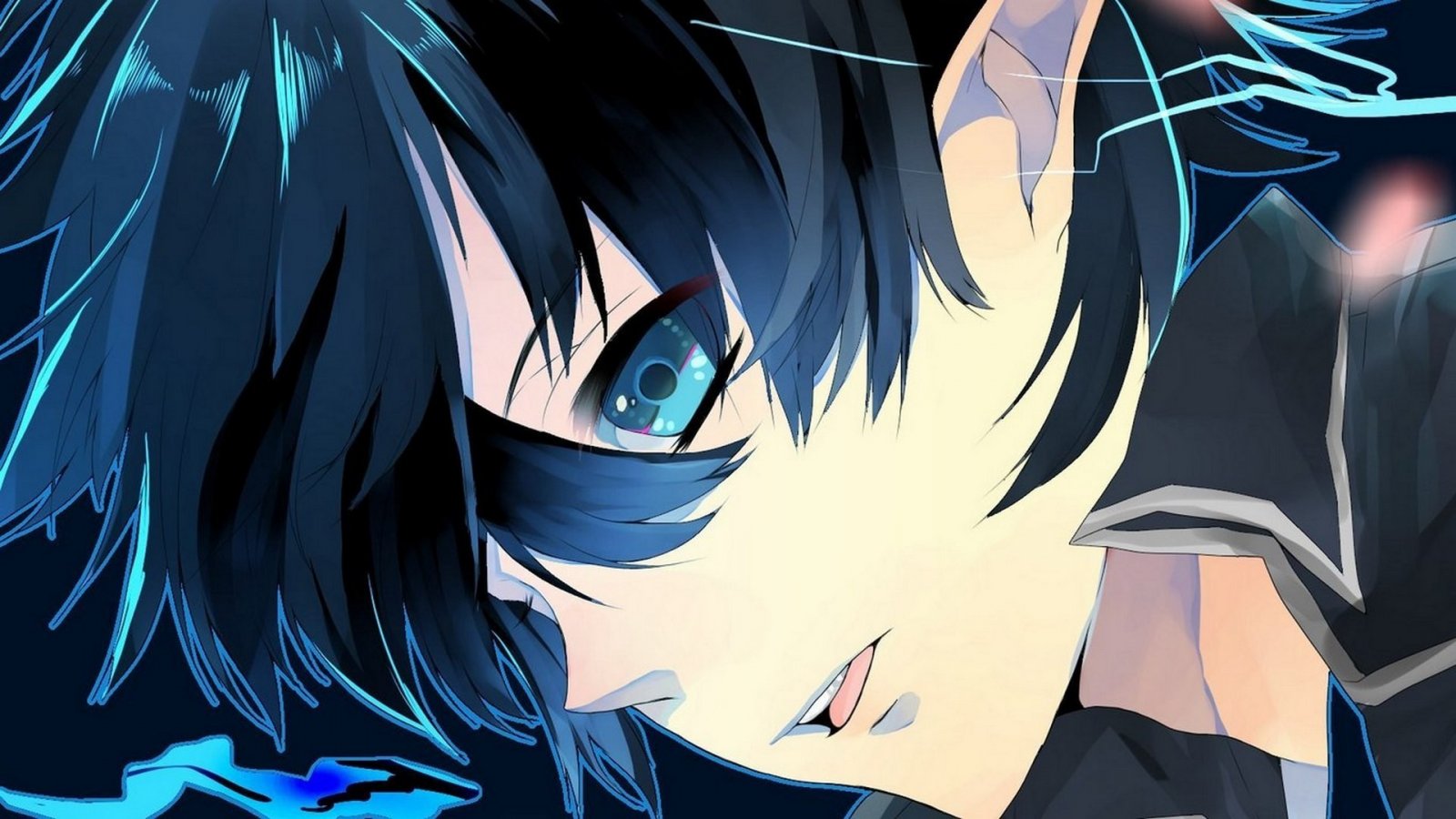 anime boy with black hair