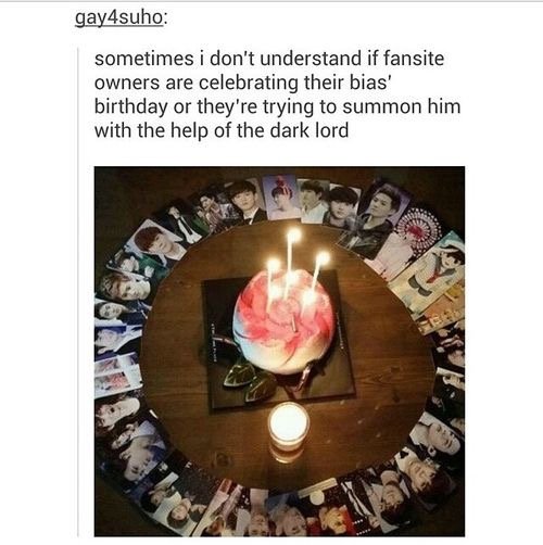 Bias Birthdays like