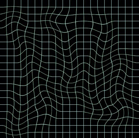 Black Grid Square