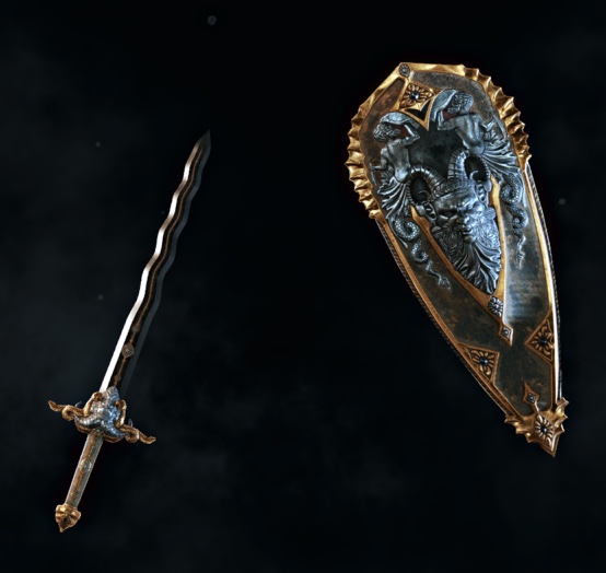 Does Irae Longsword and Kiteshield