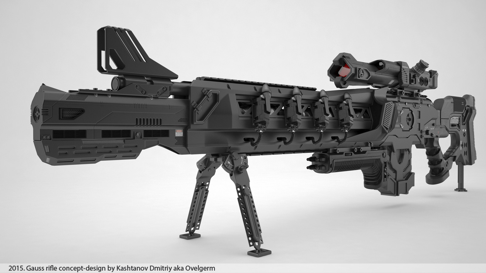 Magnetically Accelerated Sniper Rifle (MASR)