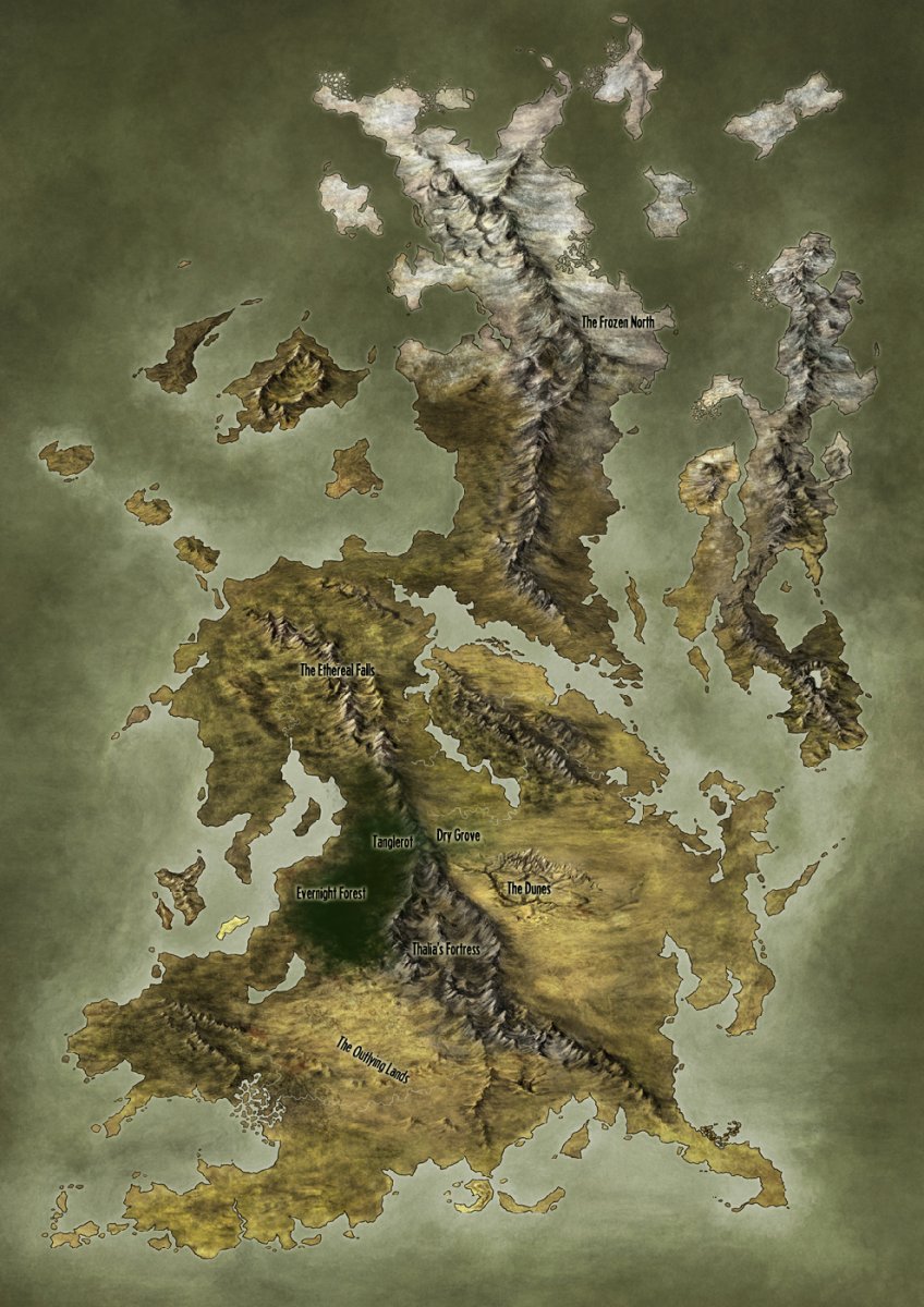 Map of Evernight