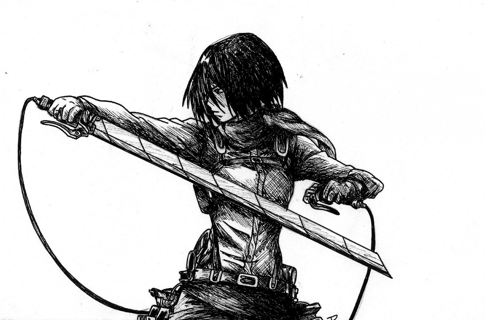 Mikasa Ackermann - Shingeki No Kyojin