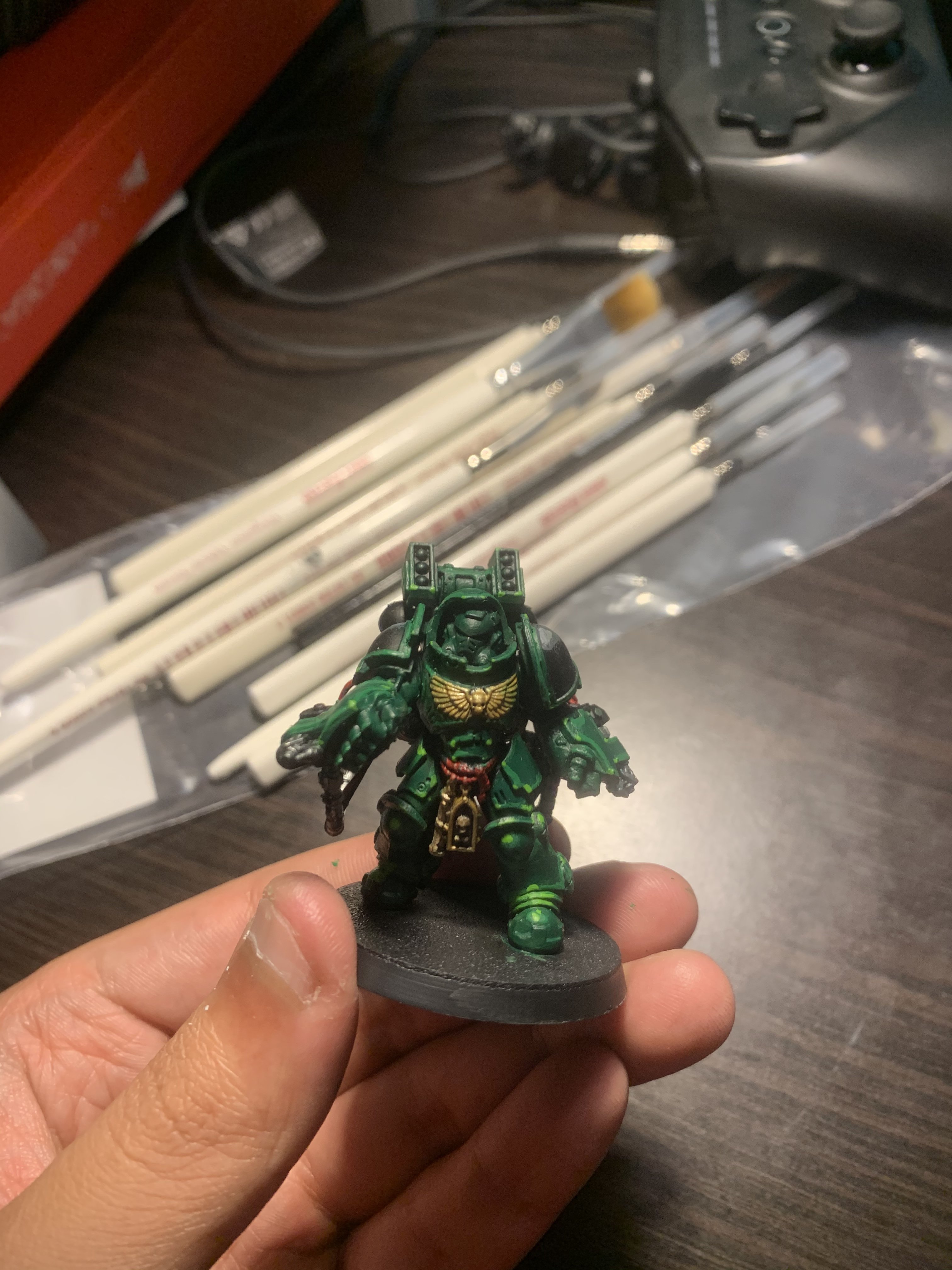 Mini 1: Primaris Aggressor: Salamander Chapter: Second Company