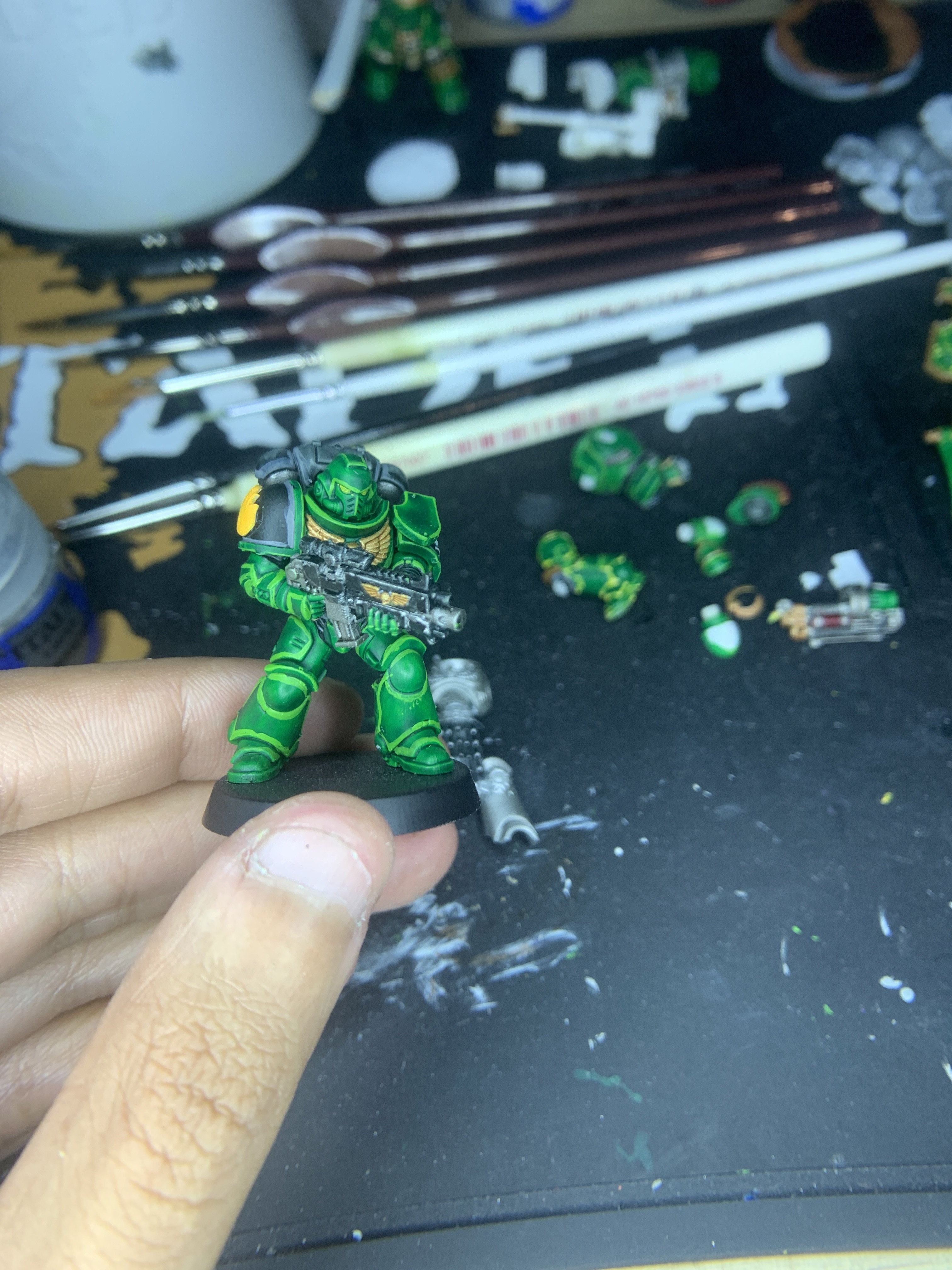 Mini 15: Primaris Intercessor: Salamander Chapter: Second Company