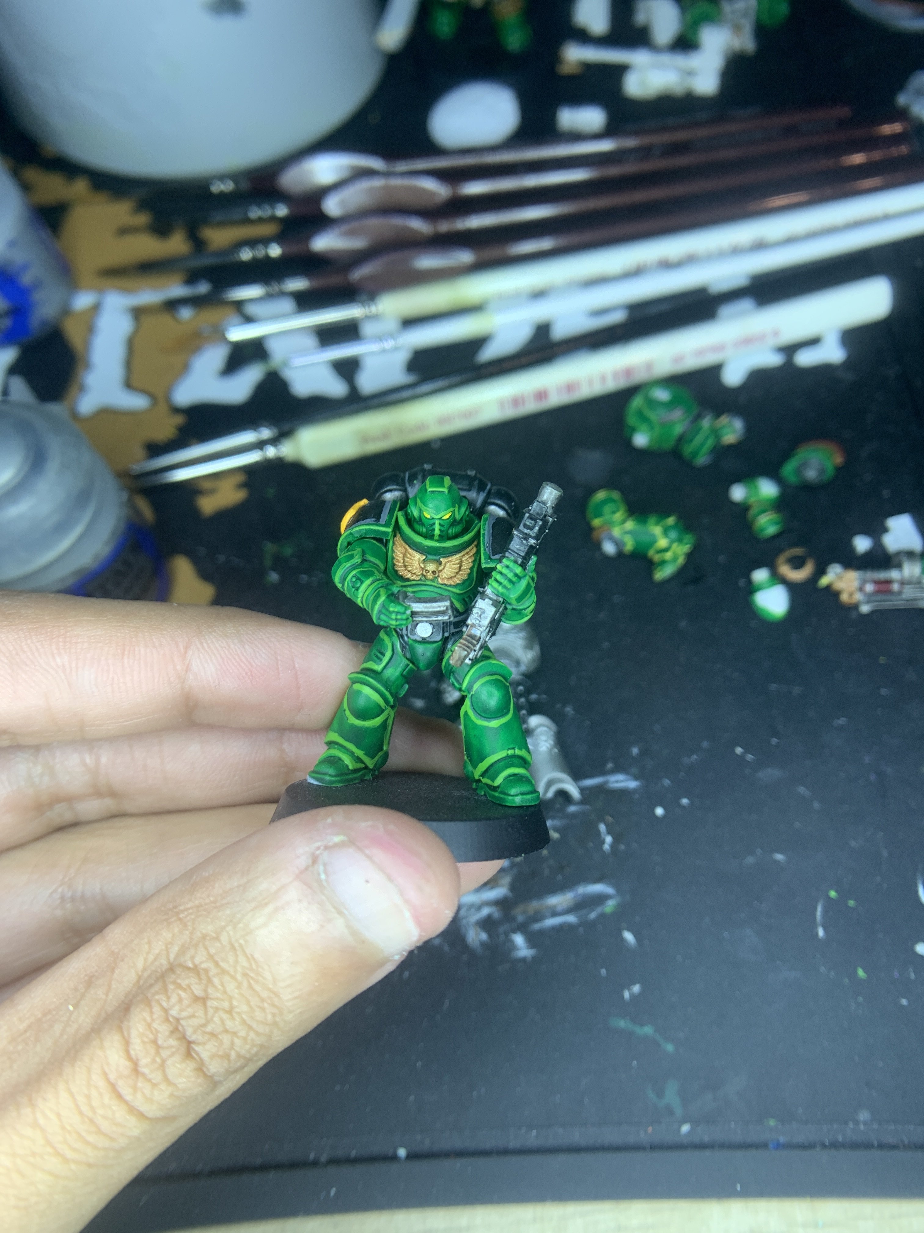 Mini 16: Primaris Intercessor: Salamander Chapter: Second Company