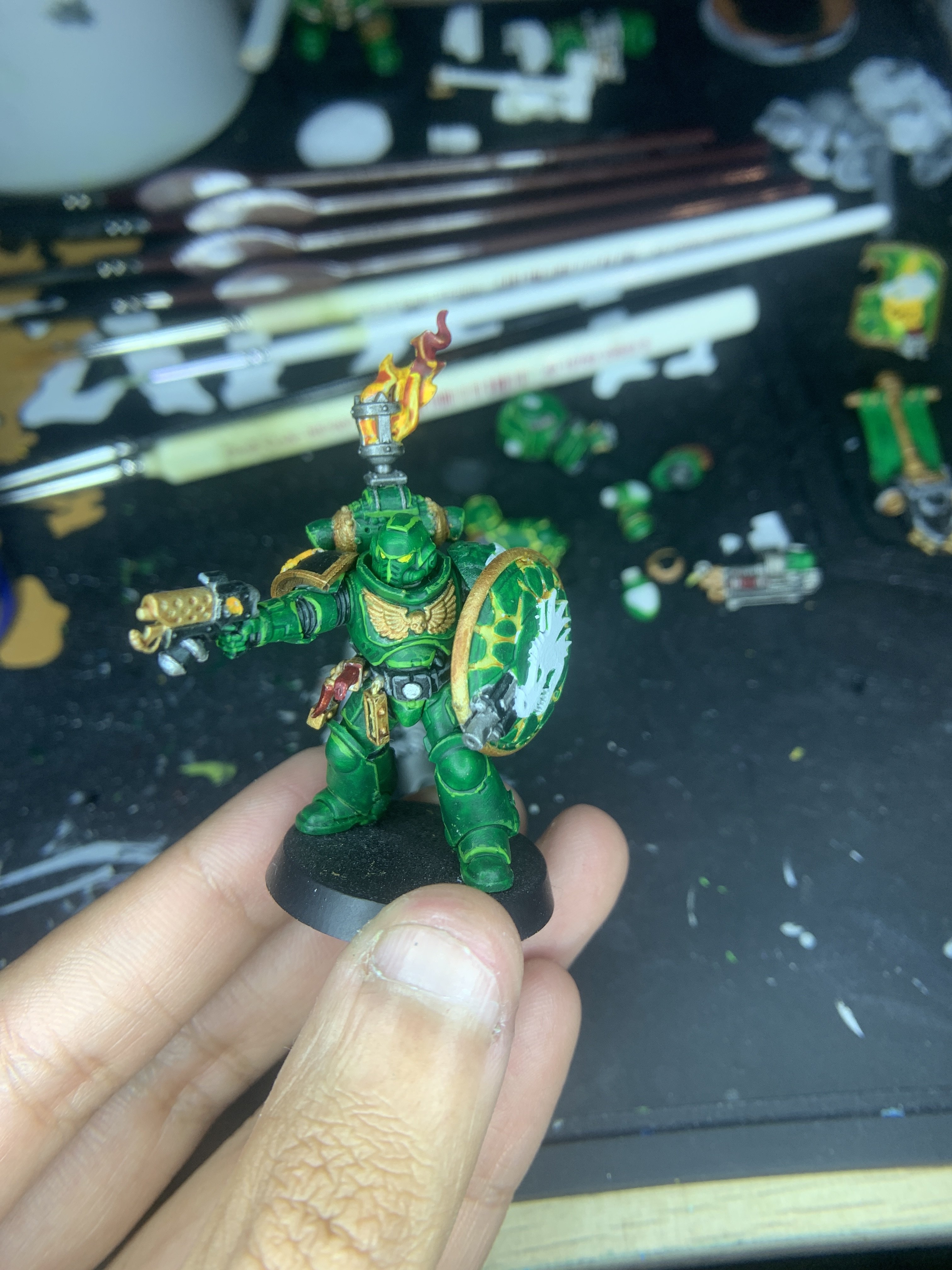 Mini 20: Primaris Intercessor: Salamander Chapter: Second Company