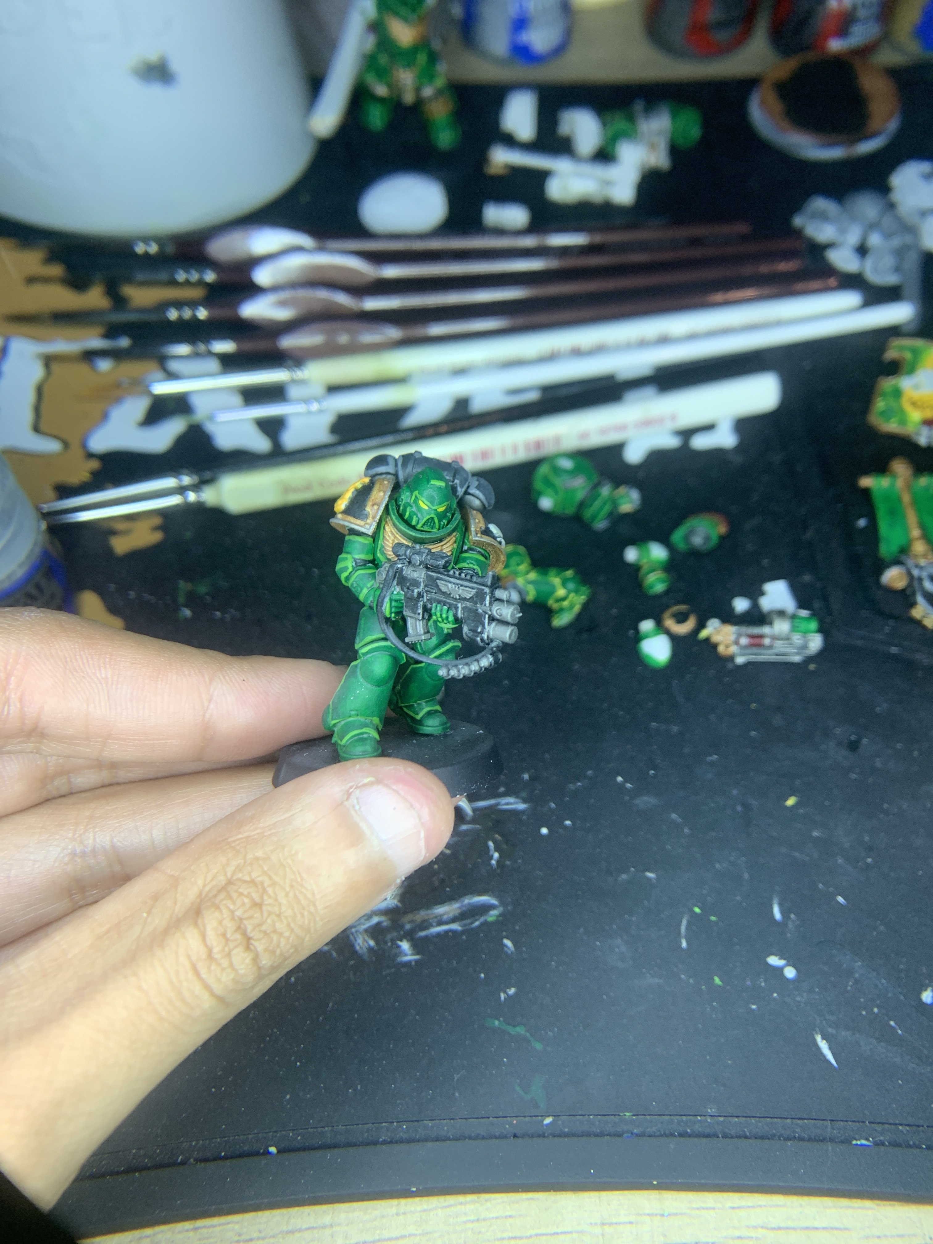 Mini 21: Primaris Intercessor: Salamander Chapter: Second Company