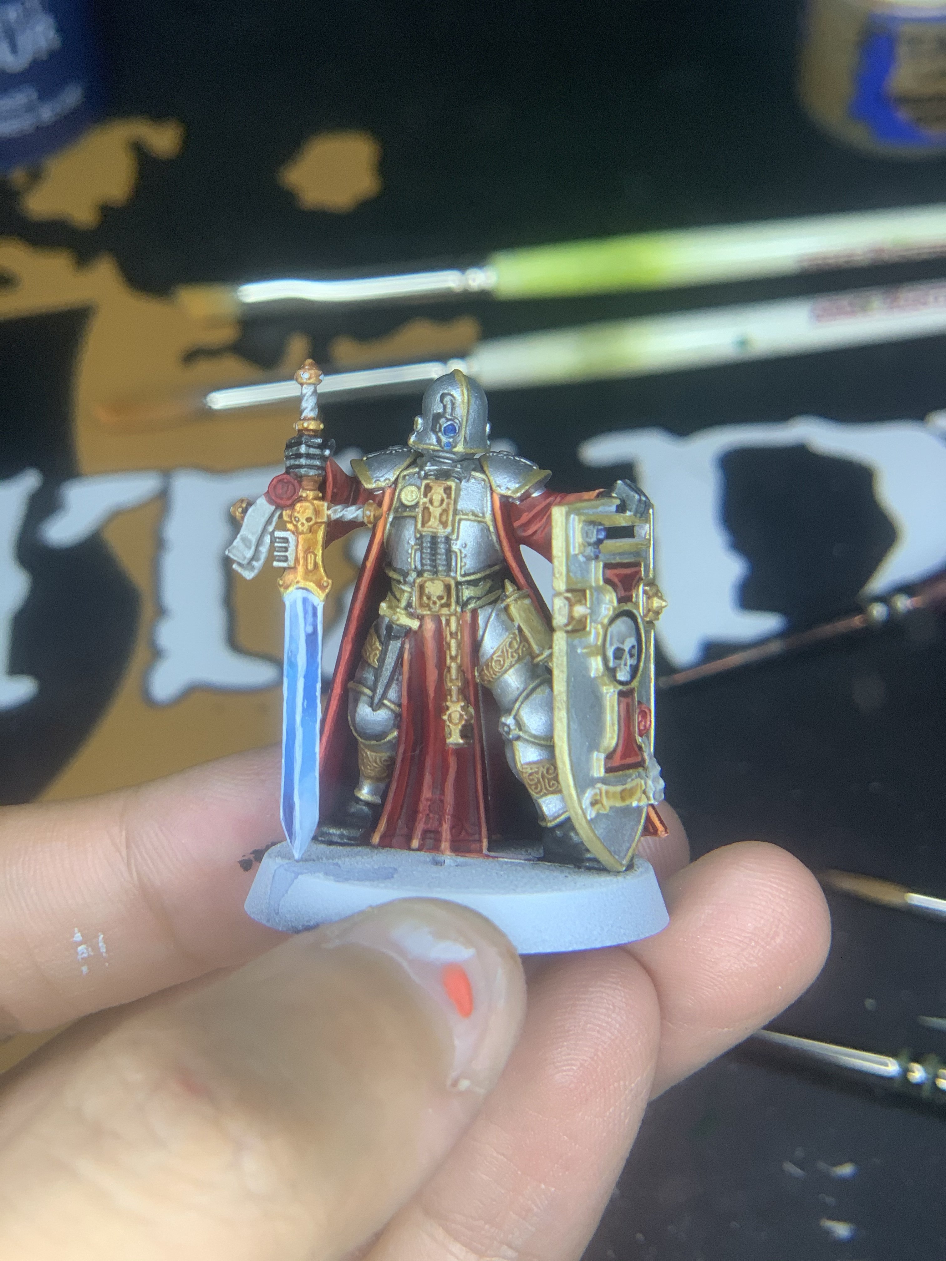 Mini 29: Gotfried De Montbard: Inquisitor: Crusader