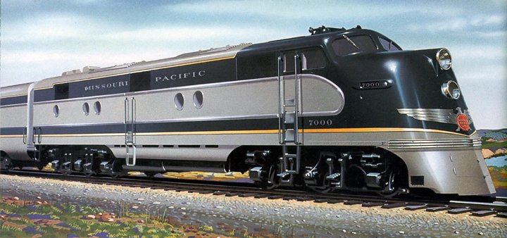 Missouri Pacific Diesel Streamliner