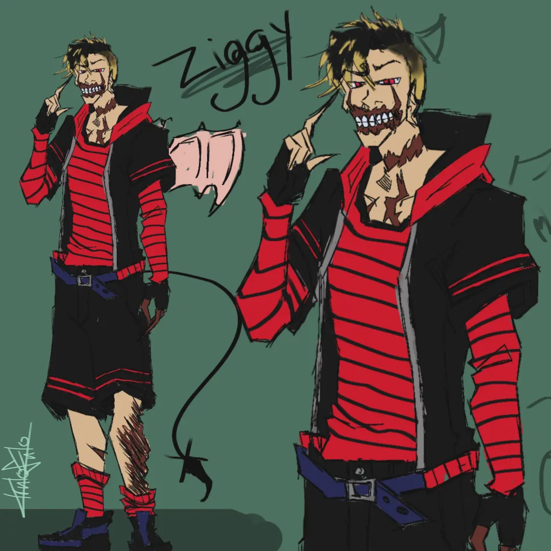 My OC Ziggy (Zigeth)