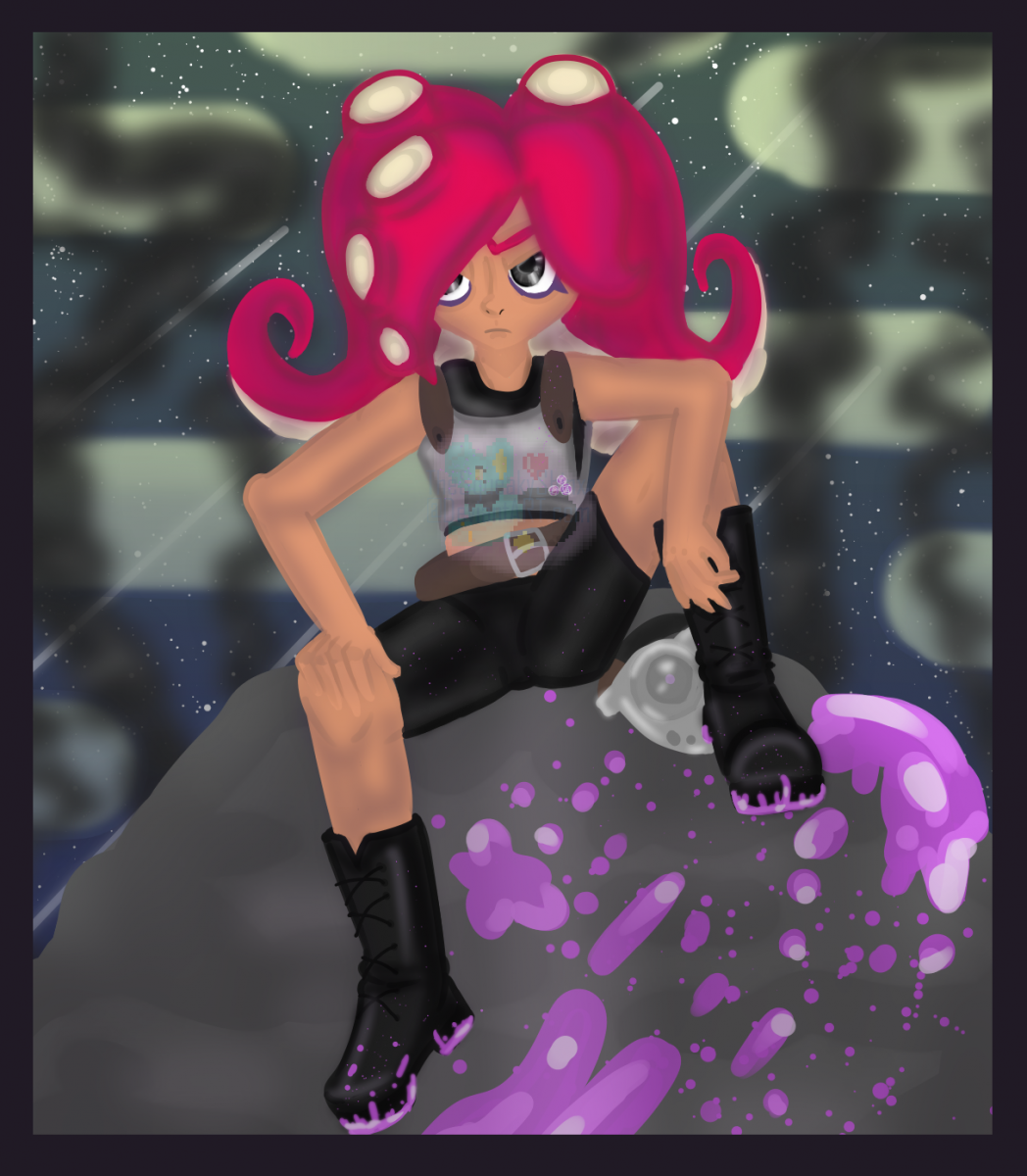 Octoling Fan Character