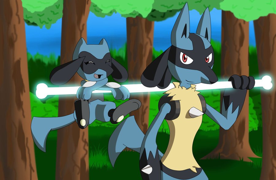 Riolu__s_ride_by_eeveelutionist-d4w4ufl