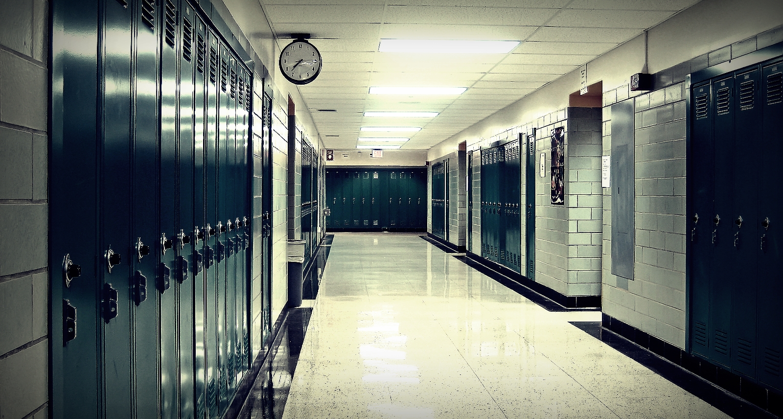 School-hallway