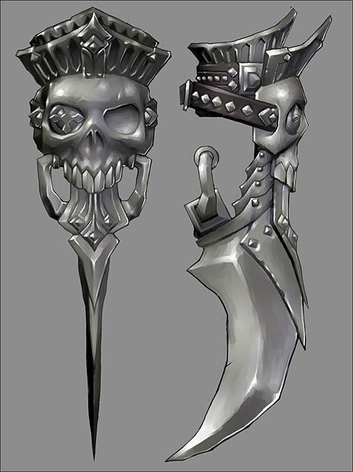 Skull Hand Blade