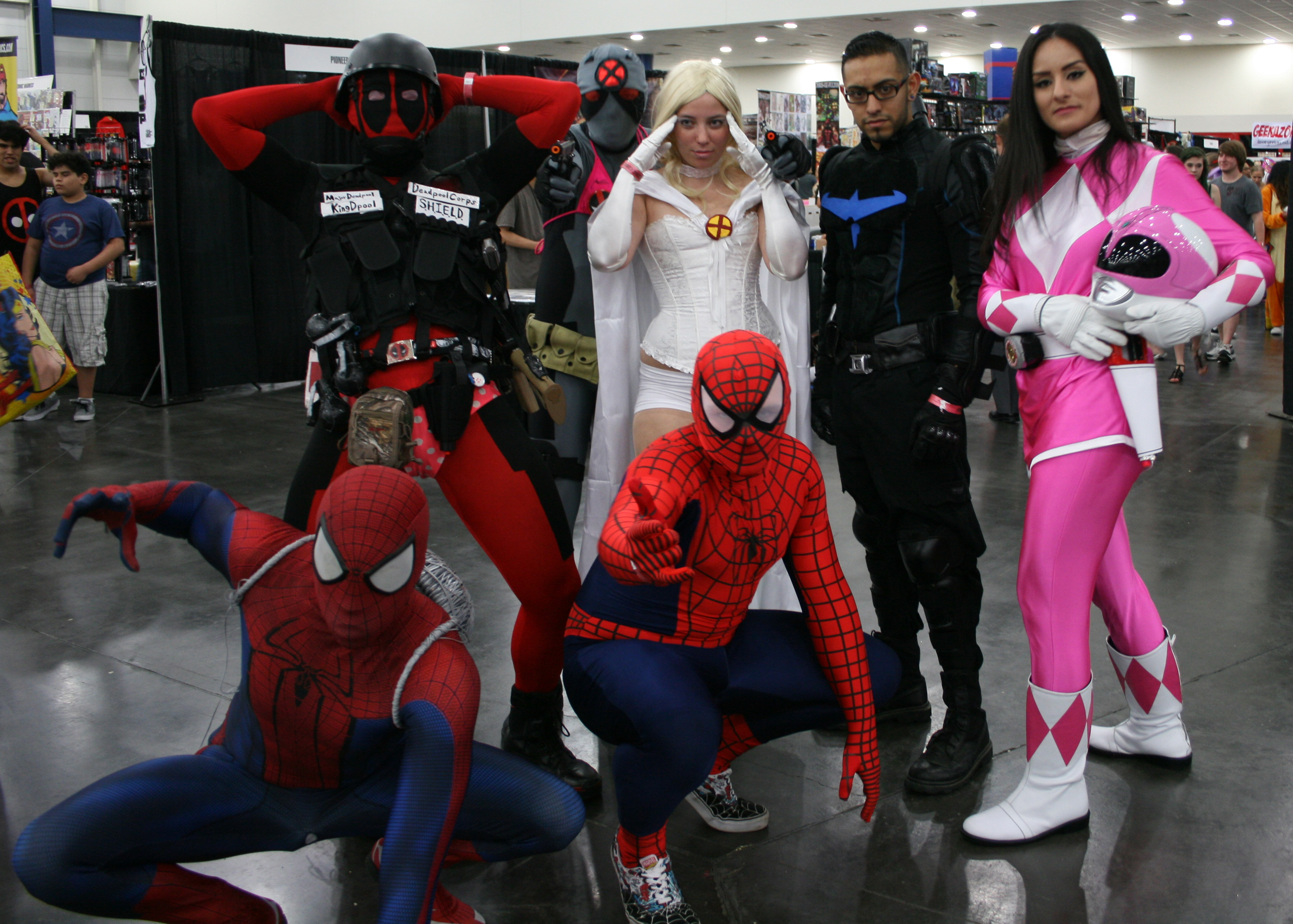 Spideys_deadpools_emma_frost_nightwing_pink_ranger_by_lizzy12-d7xcfne