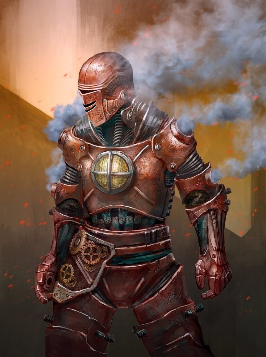 Steampunk_iron_man_1