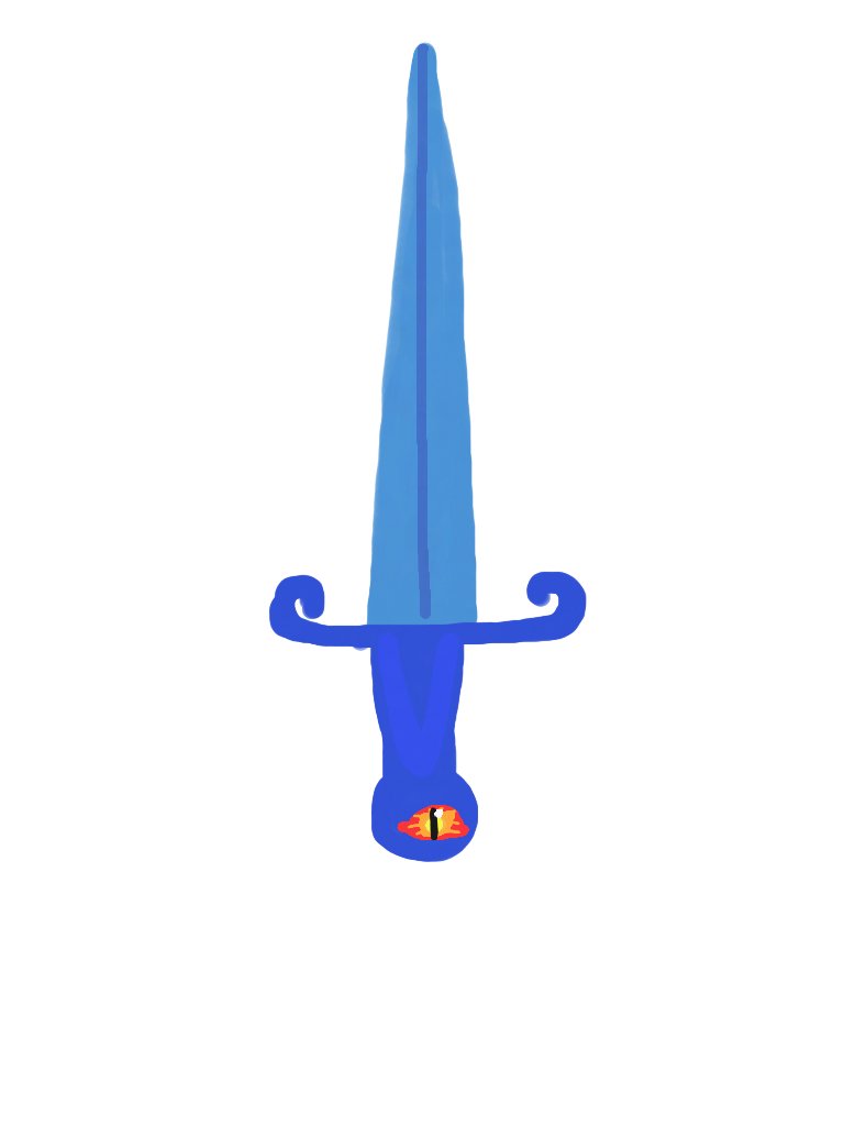 Sword With Dragon Eye