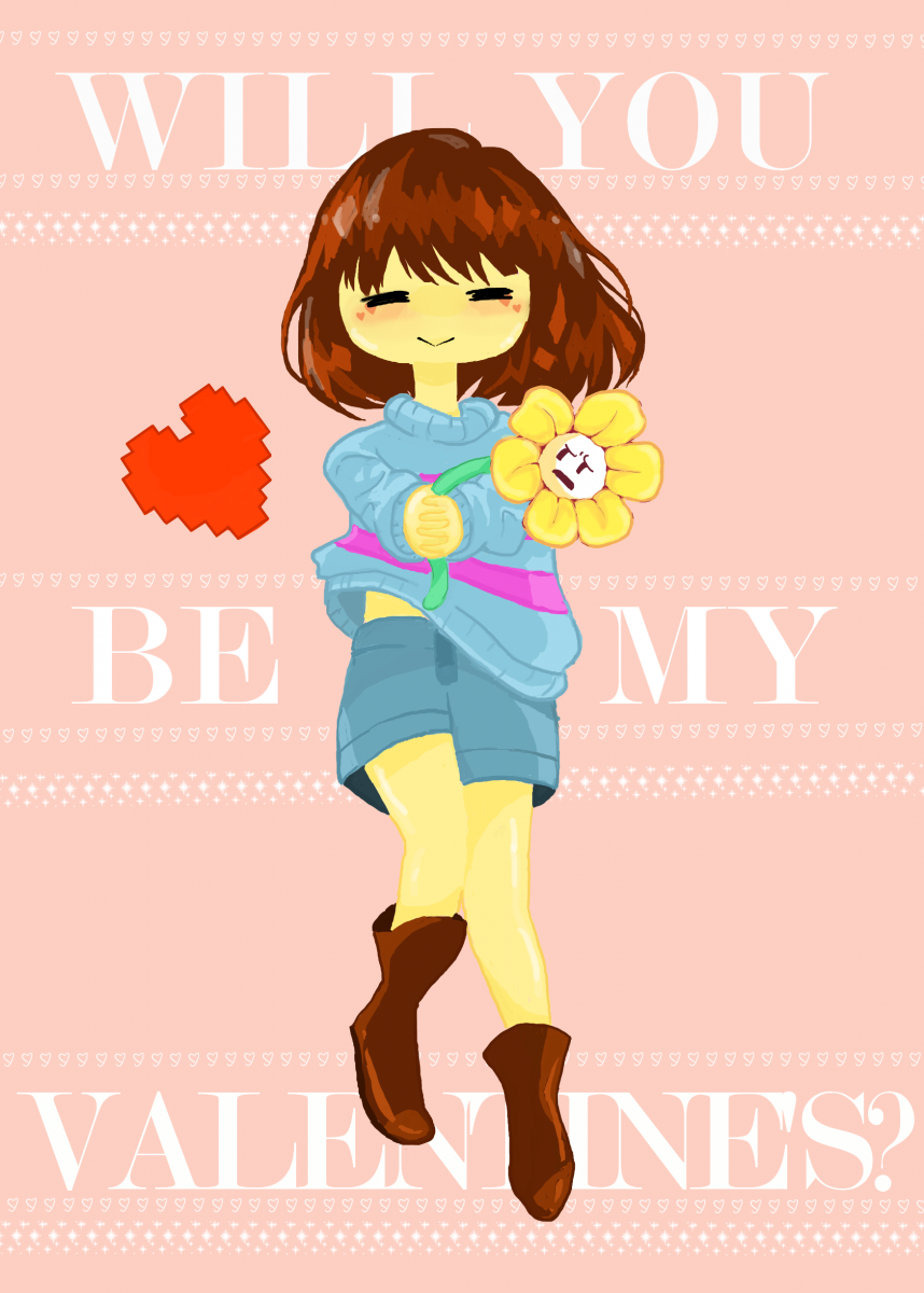 Valentine's Frisk - Undertale