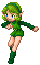 Zelda__ocarina_of_time___saria_sprite_by_pokenomnomnom-d4m74ez